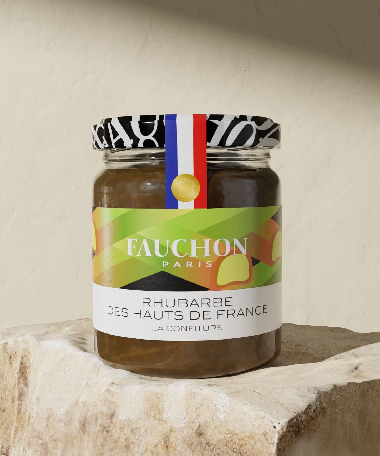 Confiture de rhubarbe des Hauts-de-France