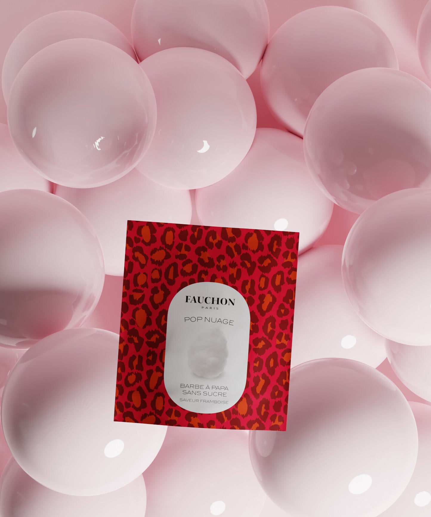Barbe à papa saveur BISOU BISOU FAUCHON