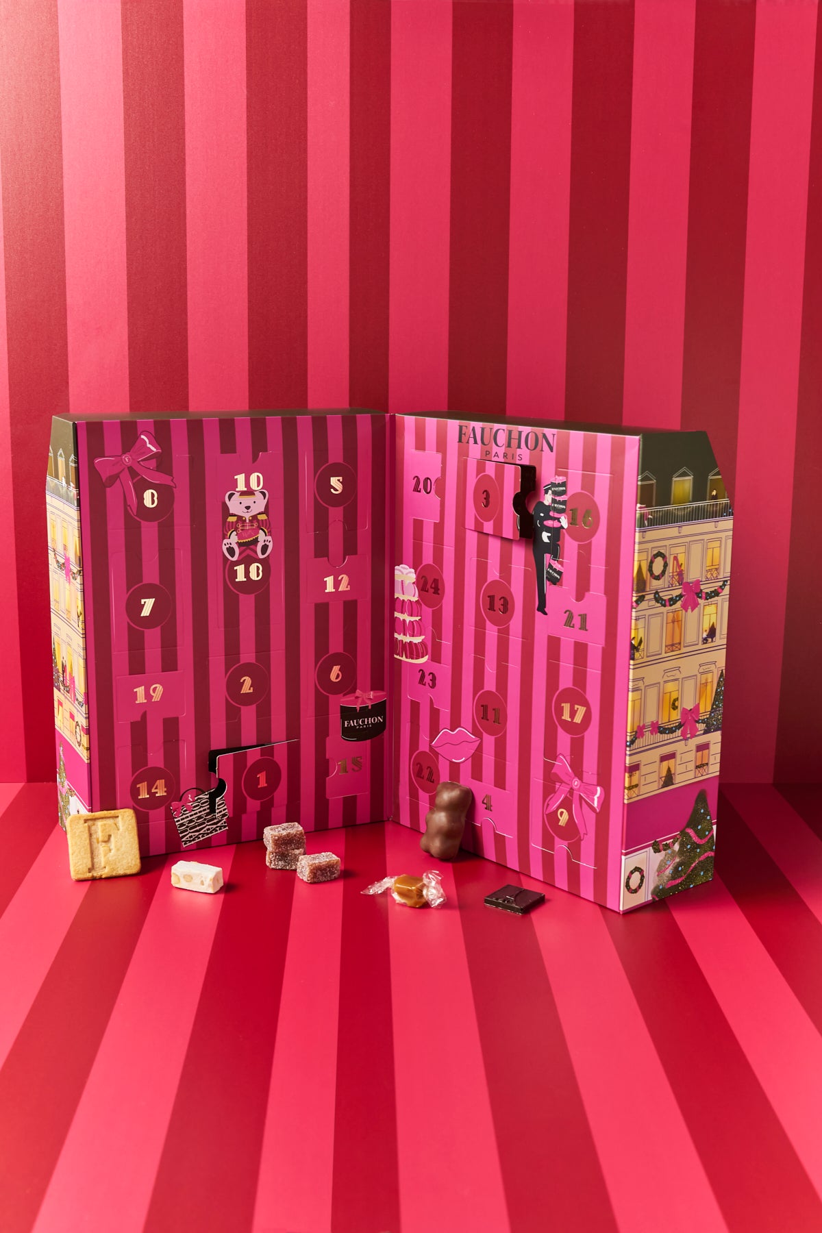 Calendrier de l'avent confiserie FAUCHON l'Hôtel Paris