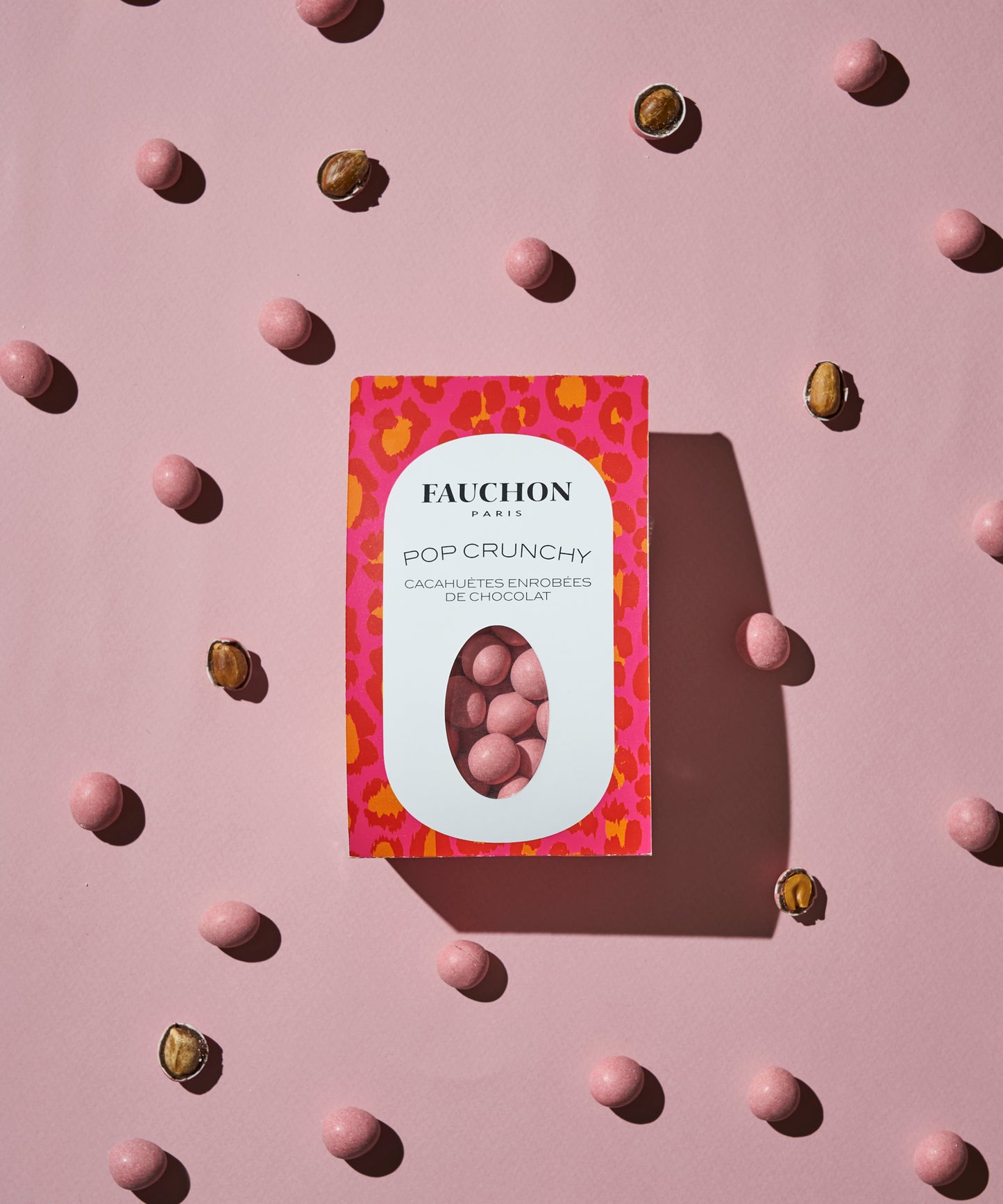 Cacahuètes enrobées de chocolat noir