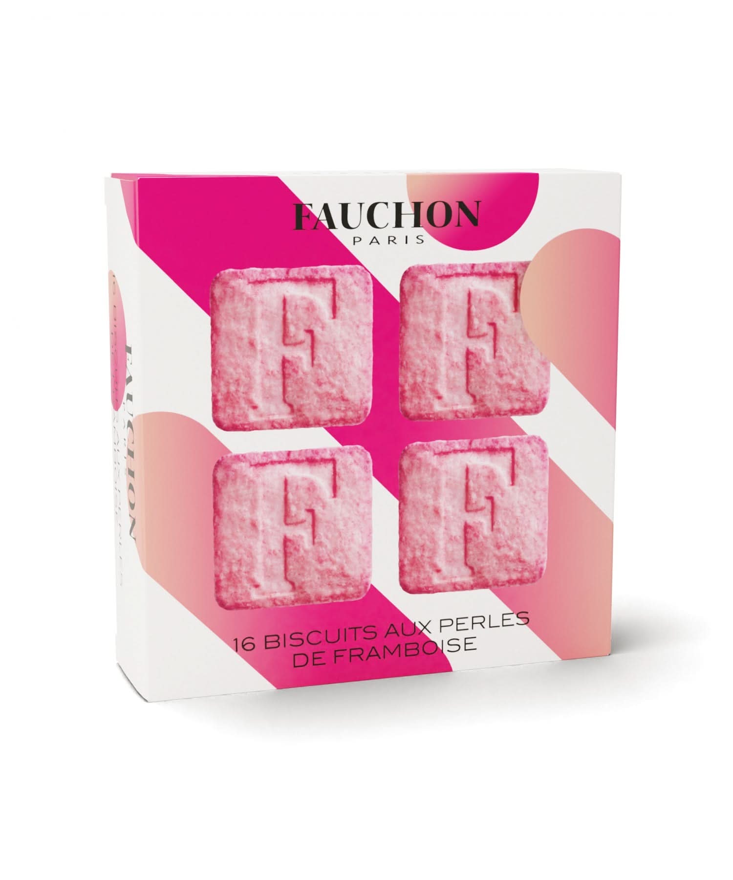 Pearl Raspberry Back Labewl Raspberry pearl biscuits | FAUCHON Paris