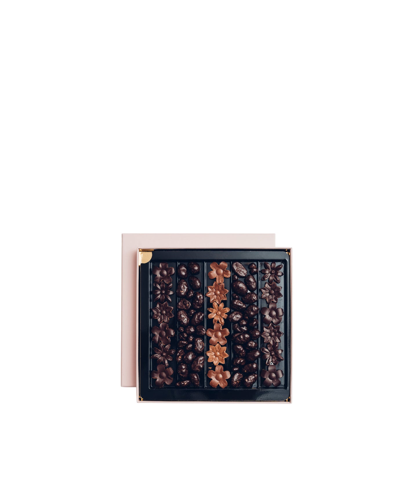 Coffret Gourmand : Amandes enrobées & Fritures Chocolatées