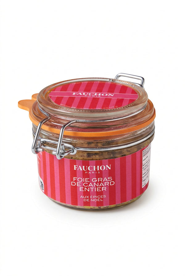 Foie Gras de canard entier aux épices de Noël