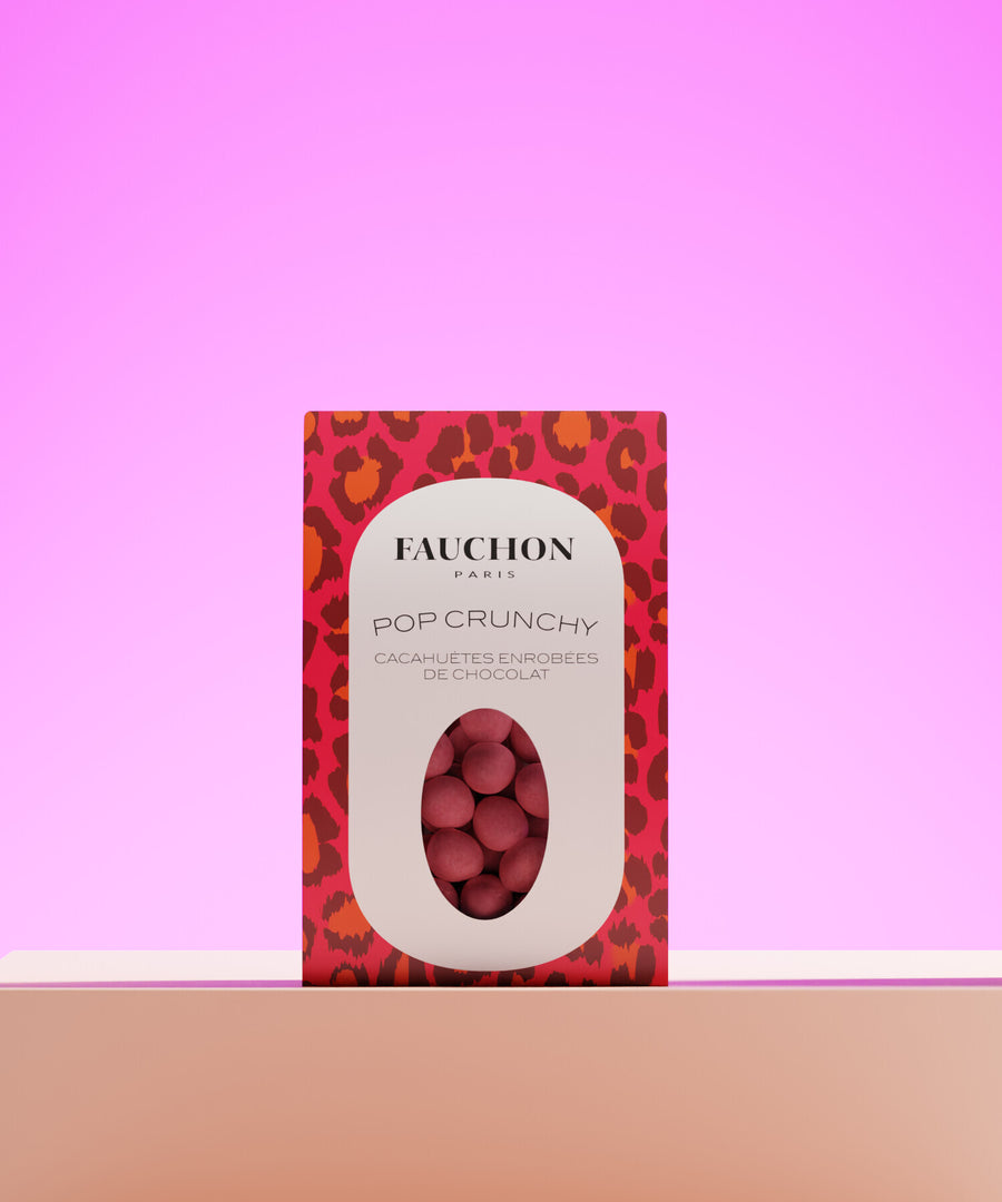 Cacahuètes enrobées de chocolat noir FAUCHON