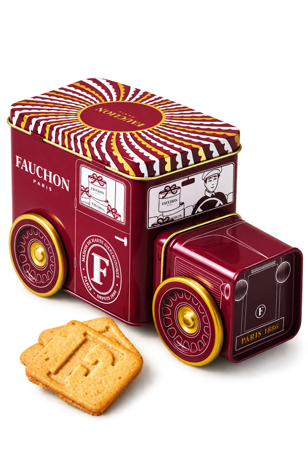 FAUCHON "F" Biscuits Collector Box 140th Anniversary Edition