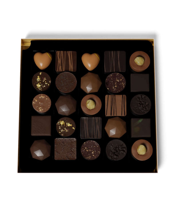 Écrin FAUCHON 25 chocolats pralinés et ganaches