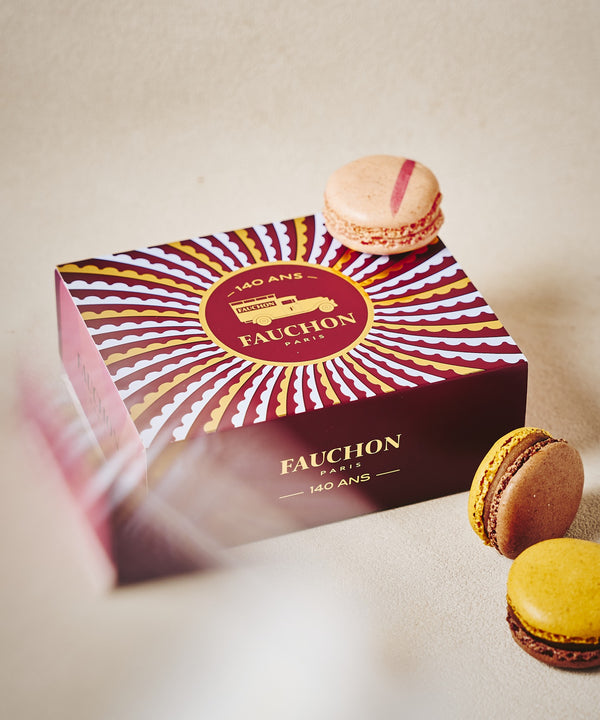 Coffret Collector 8 Macarons édition 140 ans FAUCHON