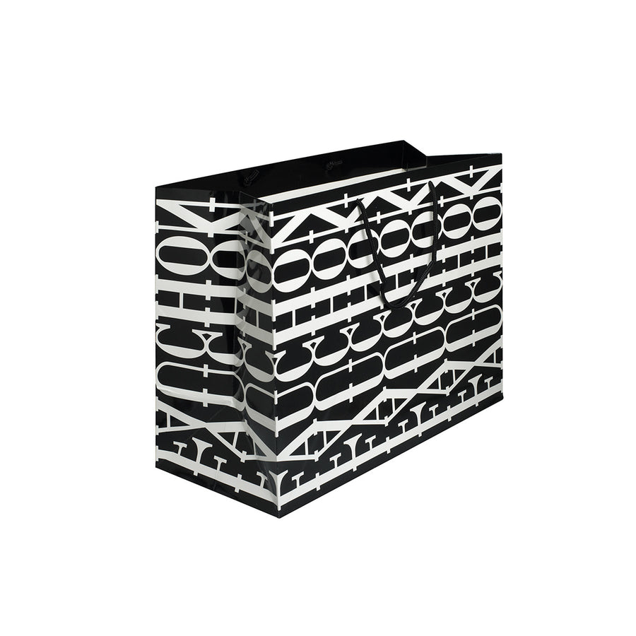 Sac préstige semi noir blanc