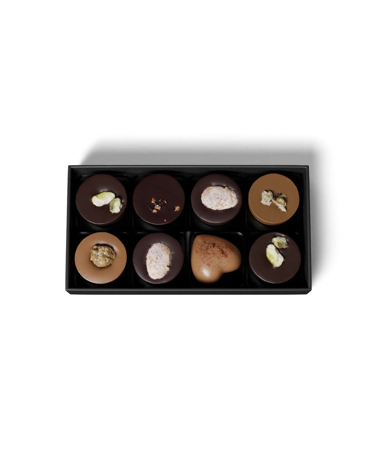 Ecrin 8 chocolats pralinés