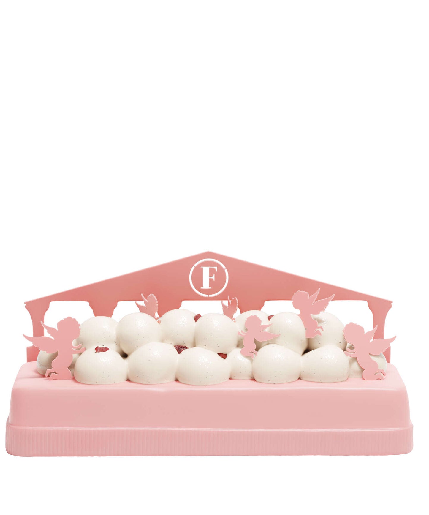 Signature log FAUCHON 2024 with its globe - Grapefruit & Candied Chestnuts