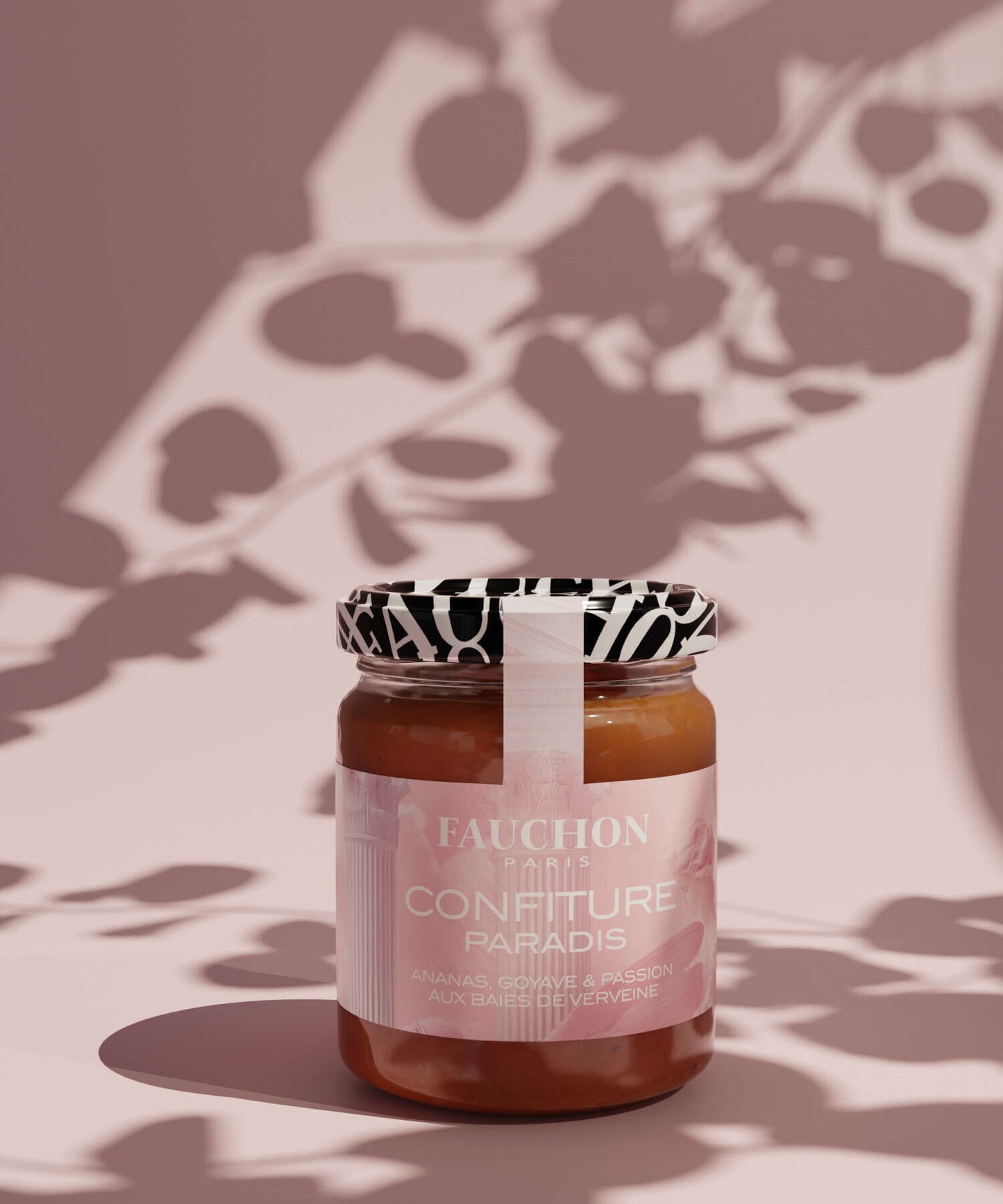 Confiture d’ananas, goyave & passion aux baies de verveine