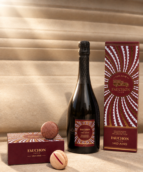 FAUCHON 140th Anniversary Assortment – 2019 Vintage Champagne & Collector Macarons