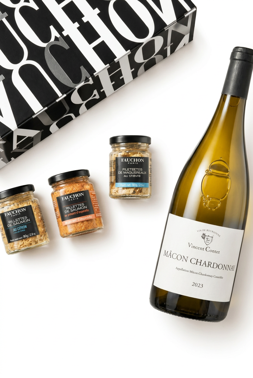 White wine and seafood rillettes gift set 