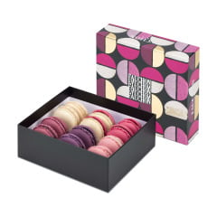 12 macarons design gift box