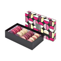 16 macarons design gift box