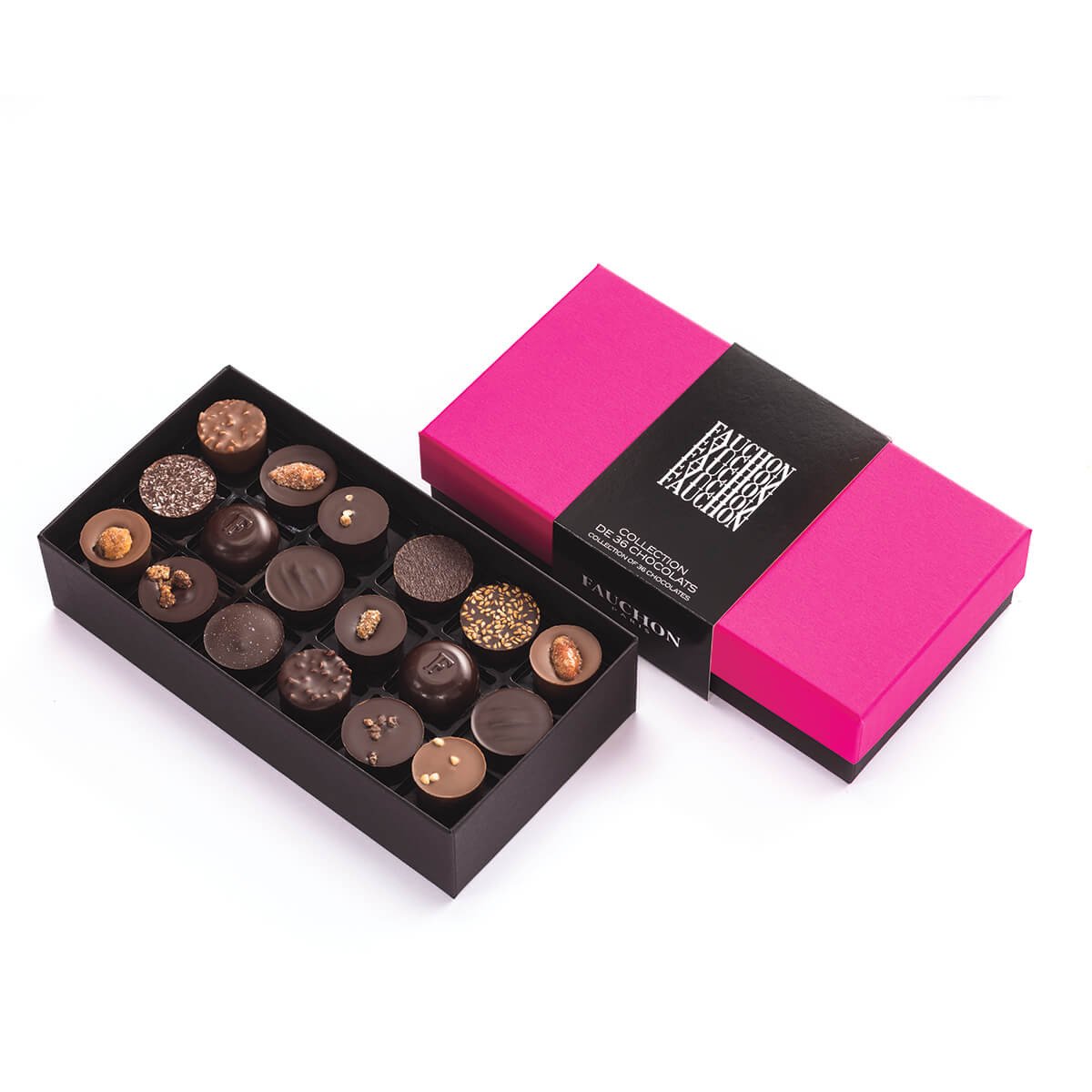 Boîte Rectangulaire de Chocolats Fins - La chocolaterie de Puyricard