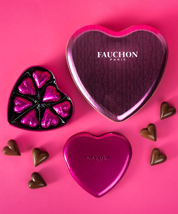 La boîte de chocolats romantique pour la Saint Valentin 